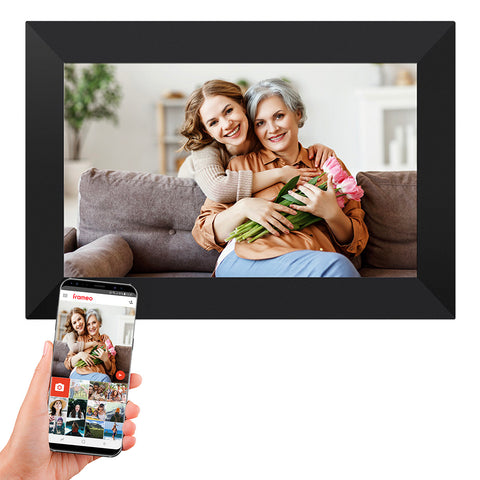 XORO CPF 10C1/C2 Digitaler Bilderrahmen 10.1 Zoll, mit WLAN, Frameo App und Touchdisplay