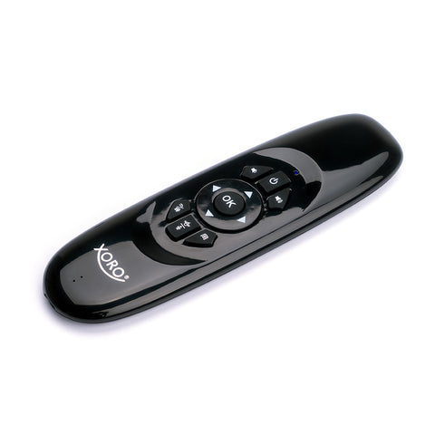 XORO AMW 100 2.4 GHz Airmouse mit Gyroskop Sensor. Mikrofon und QWERTZ Tastatur