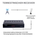 XORO HRT 8770 TWIN DVB-T2/C Receiver mit TWIN Tuner