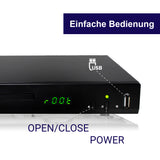 XORO HSD 8470 HDMI MPEG4 DVD-Player (USB 2.0, Mediaplayer, 1080p Upscaling, MultiROM) schwarz