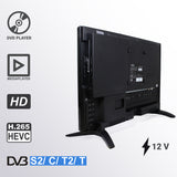XORO HTC 1949 V2 (18.5" LED TV,DVD,Triple Tuner (DVB-S2/T2/C), Mediaplayer, CI+,DC12V)