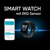 HEYRO FIT 21 Smart Watch mit EKG, PPG, Blutdruckmessung, Pulsuhr, Kalorien- & Schrittzähler