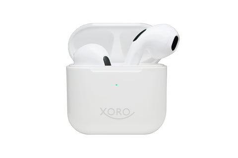 XORO KHB 30 Kabelloser In-Ear-Kopfhörer mit integriertem Akku und separater Ladebox