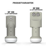 XORO SF 200 LNB: Leistungsstarkes Universal-LNB für zuverlässigen und gestochen scharfen Satellitenempfang