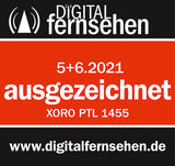 XORO PTL 1455 - Exklusiv für Österreich: Tragbarer Fernseher (35,5 cm/14") mit DVB‐T2 HD Tuner und mit integriertem simpliTV CA-System