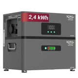 XORO SOLAR ATLAS – AC-gekoppeltes Energiespeichersystem 2,4–7,2 kWh, erweiterbar bis 12 kWh, mit Notstrom, App & optional Shelly Pro 3EM