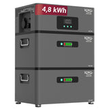 XORO SOLAR ATLAS – AC-gekoppeltes Energiespeichersystem 2,4–7,2 kWh, erweiterbar bis 12 kWh, mit Notstrom, App & optional Shelly Pro 3EM