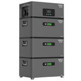 XORO SOLAR ATLAS – AC-gekoppeltes Energiespeichersystem 2,4–7,2 kWh, erweiterbar bis 12 kWh, mit Notstrom, App & optional Shelly Pro 3EM
