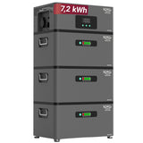XORO SOLAR ATLAS – AC-gekoppeltes Energiespeichersystem 2,4–7,2 kWh, erweiterbar bis 12 kWh, mit Notstrom, App & optional Shelly Pro 3EM