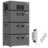 XORO SOLAR ATLAS – AC-gekoppeltes Energiespeichersystem 2,4–7,2 kWh, erweiterbar bis 12 kWh, mit Notstrom, App & optional Shelly Pro 3EM