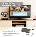 XORO HRS 8660 V2 mit PVR, Timeshift und TV-Aufnahme auf externe USB-Festplatte
