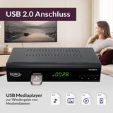 XORO HRS 8660 V2 mit USB 2.0 Mediaplayer für Videos, Musik und Bilder