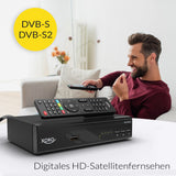 XORO HRS 8660 V2 DVB-S/S2 HD-Satellitenreceiver für digitales Satellitenfernsehen