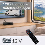 XORO HRS 8660 V2 12V SAT-Receiver für Wohnmobil, Caravan und mobile SAT-Anlagen