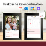 XORO CPF 10C1/C2 Digitaler Bilderrahmen 10.1 Zoll, mit WLAN, Frameo App und Touchdisplay