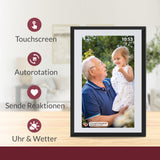 XORO CPF 10C1/C2 Digitaler Bilderrahmen 10.1 Zoll, mit WLAN, Frameo App und Touchdisplay