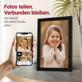 XORO CPF 11CF Digitaler WLAN Fotorahmen 11 Zoll mit Touchscreen & App-Steuerung