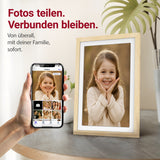 XORO CPF 10PF – Digitaler WLAN-Fotorahmen 10,1 Zoll Full HD mit Touch & App