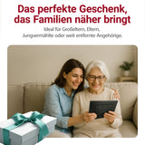 XORO CPF 11CF Digitaler WLAN Fotorahmen 11 Zoll mit Touchscreen & App-Steuerung