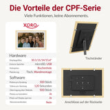 XORO CPF 14PF Digitaler WLAN Fotorahmen 14 Zoll Full HD mit Touchscreen & App-Steuerung