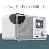 XORO DAB 300 IR Internetradio mit DAB+, UKW, WLAN & Bluetooth – vielseitiges Digitalradio mit Wecker und USB-Ladefunktion