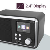 XORO DAB 300 IR Internetradio mit DAB+, UKW, WLAN & Bluetooth – vielseitiges Digitalradio mit Wecker und USB-Ladefunktion