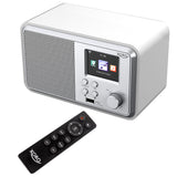 XORO DAB 300 IR Internetradio mit DAB+, UKW, WLAN & Bluetooth – vielseitiges Digitalradio mit Wecker und USB-Ladefunktion
