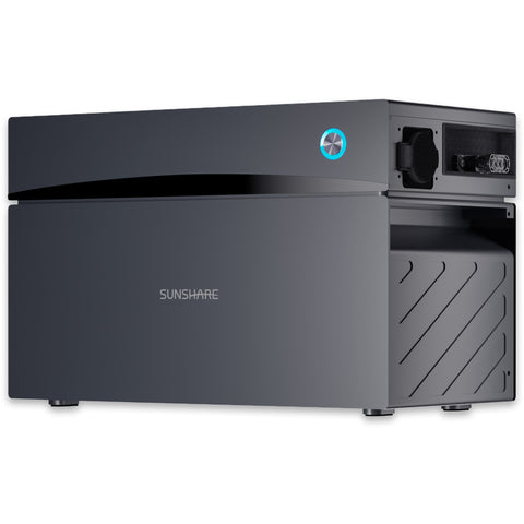SUNSHARE Glory 4 kWh Stromspeicher mit Hybrid-Wechselrichter und LiFePO4-Batterie