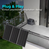 SUNSHARE Glory 3,5 kWh All-in-One Balkonkraftwerk Speicher mit Semi-Solid LiFePO₄-Batterie, Hybrid-Wechselrichter, Dual-MPPT, Notstrom und App-Steuerung – modular erweiterbar