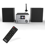 XORO HMT 500 PRO V2 - Mikro Stereoanlage (Internet-/DAB+/UKW-Radio, CD Player, Bluetooth, USB Mediaplayer, 2.4" Farbdisplay, Fernbedienung, 2 x 10W Lautsprecher