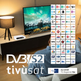 Tivusat HD Classic certified DVB‐S2 Receiver HRS 8830