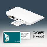 Tivusat HD Classic certified DVB‐S2 Receiver HRS 8830