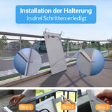 SUNSHARE Universelle Balkonhalterung 2er-Set für Ray Lite Module – wetterfest, leicht & schnell montiert
