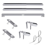 SUNSHARE Universal Balkonhalterung für Ray Lite Panels – Neigungsverstellbare PV-Halterung aus Aluminium