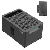 MARSTEK - Jupiter C Plus – 2,56 kWh Speicher für Balkonkraftwerke | All-in-One mit 2400 W PV-Eingang & 4 MPPT  | Plug & Play | Set mit Marstek CT002 Smart Meter