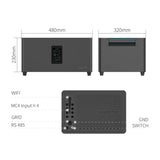 MARSTEK Balkonkraftwerk 1720W Komplettset mit Sunova 430W Modulen und Jupiter C Plus 2,56 kWh Solarspeicher