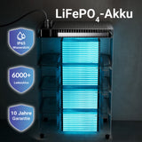 MARSTEK - Jupiter C Plus – 2,56 kWh Speicher für Balkonkraftwerke | All-in-One mit 2400 W PV-Eingang & 4 MPPT  | Plug & Play | Set mit Marstek CT002 Smart Meter