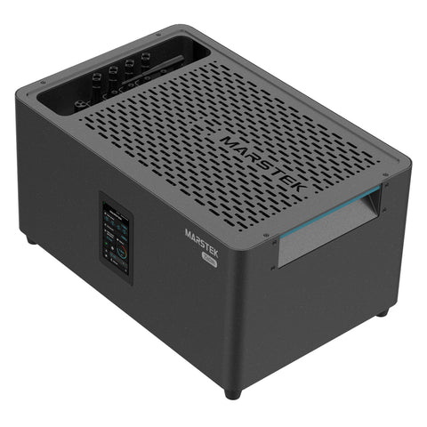 MARSTEK Jupiter C Plus +2,56 kWh Speicher für Balkonkraftwerke mit bis zu 10 Jahren Garantie, All-in-One mit 2400 W PV-Eingang, 4 MPPT, Plug & Play