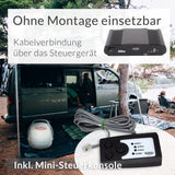 Tragbare vollautomatische Sat Anlage Xoro MPA 38 für Camping Wohnmobil mobile SAT Antenne
