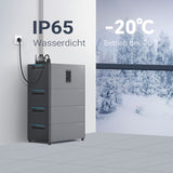 MARSTEK Balkonkraftwerk 1720W Komplettset mit Sunova 430W Modulen und Jupiter C Plus 2,56 kWh Solarspeicher