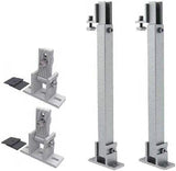 SUNOVA Balkonkraftwerk 1720W Komplettset – 4×430W bifaziale Glas-Glas Module, APsystems EZ1-M Wechselrichter & PVH 60 Halterung