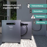 XORO SOLAR SPB 215X: 2016 Wh LiFePO₄ Erweiterungsakku für SPS 2155 Solarstromspeicher – Update Oktober 2025