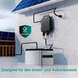 XORO SOLAR - Balkonkraftwerkspeicher SPS 1124 mit WLAN, MPP-Tracker und modulare Erweiterbarkeit, 1024-5120 Wh Kapazität, App-Steuerung, für Innen- und Außenbereich (IP65), 2x SPP 16A1 Power Plug