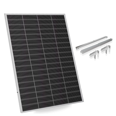 SUNSHARE Ray Lite Solarmodul und Halterung im Lieferumfang