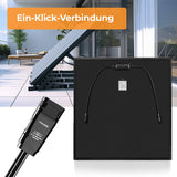SUNSHARE Ray Solarmodul mit Ein-Klick-Verbindung für einfache und schnelle Installation