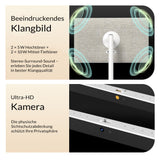 XORO MegaPAD Smart Kiosk Display 27 mit 8 MP Kamera, Mikrofon und integrierten Lautsprechern