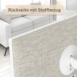 XORO MegaPAD Smart Kiosk Display 27 mit Stoffbezug Rückseite und VESA-75-Aufnahme