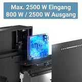 MARSTEK Balkonkraftwerk 1720W mit Sunova 430W Modulen, Venus E 5.12kWh Solarspeicher und CT002 Smart Meter