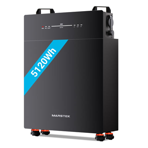 MARSTEK Venus E NewGen - 5,12 kWh Solarspeicher AC-gekoppelt – inkl. Unterstützung bei Inbetriebnahme (Hotline/WhatsApp/Video)