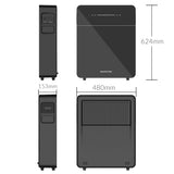 Marstek VENUS E NewGen 5,12 kWh AC-Solarspeicher – LiFePO₄ Stromspeicher mit App-Steuerung, Backup-Funktion & Plug-&-Play